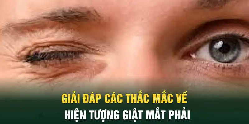 giải đáp hiện tượng giật mắt phải